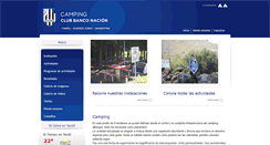 Desktop Screenshot of campingcbntandil.com.ar